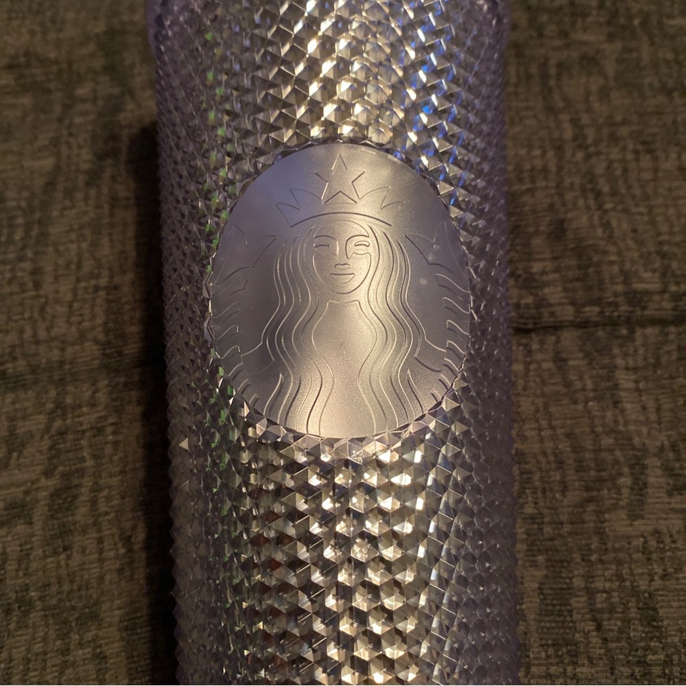 New Christmas Starbucks 2019 Holiday ‘Platinum Silver’ Studded Tumbler
